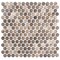 Andova Tiles Orb 0.75" x 0.75" Metal Penny Round Mosaic Tile ANDORB253 - alternate 4